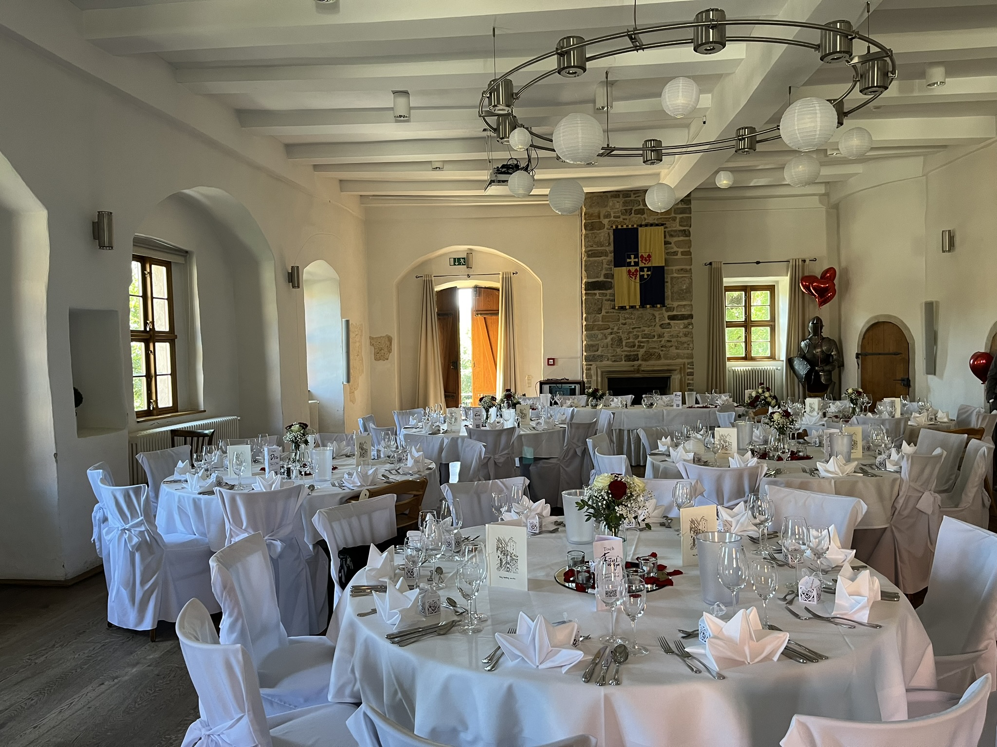 Tischdekoration Hochzeit